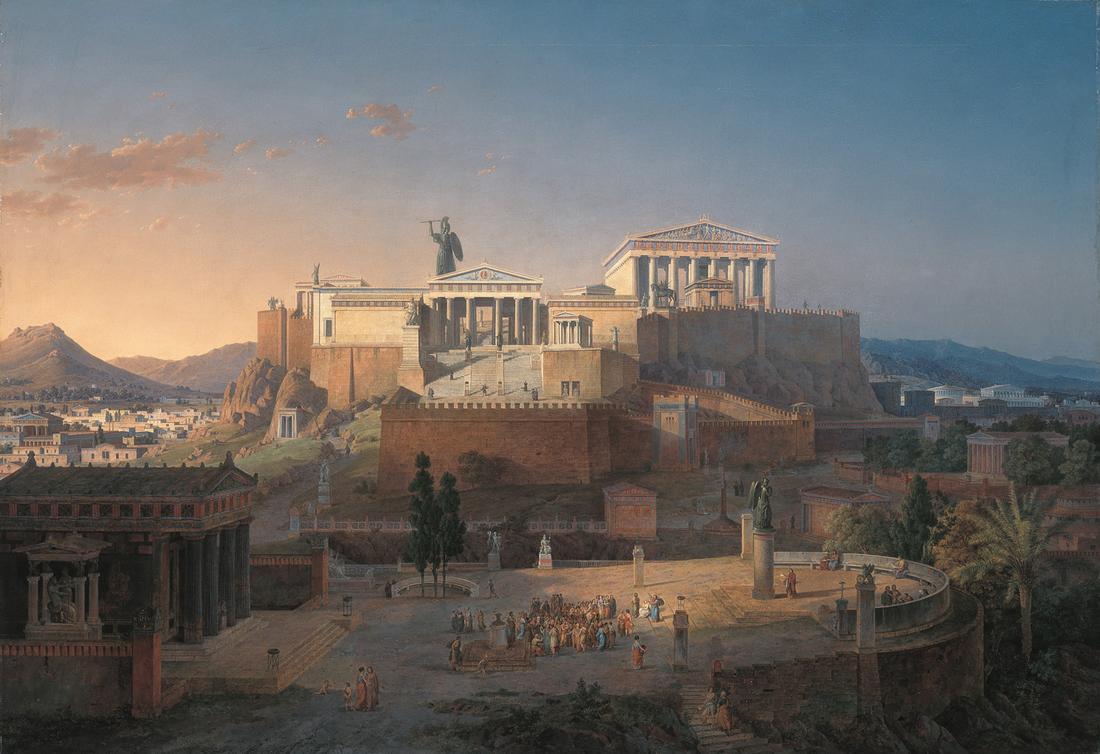 Akropolis by Leo von Kienze (democracy)