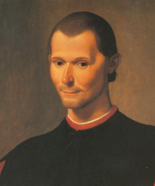 Machiavelli portrait and quotes