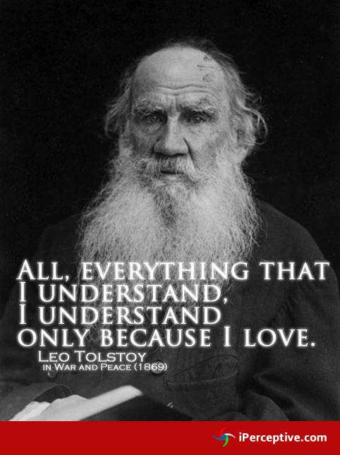 Tolstoy Quote on Love